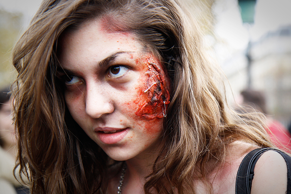 zombie walk paris 2014
