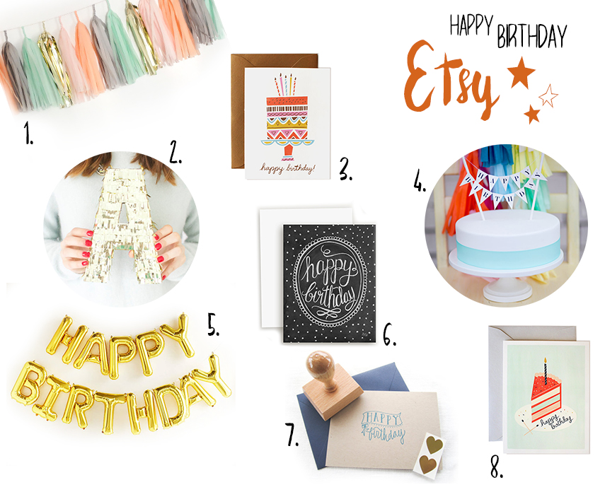 Wishlist Etsy birthday