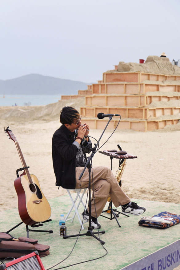 coree busan haeundae plage