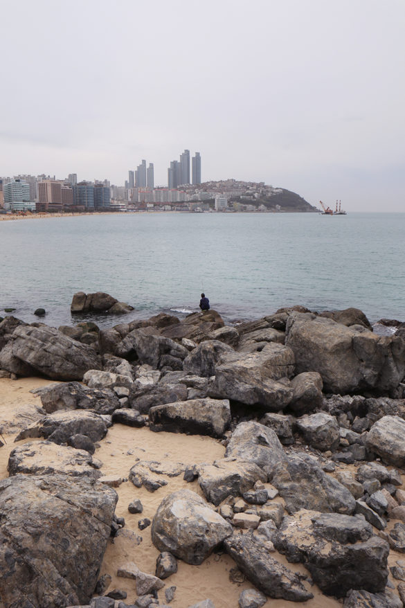 coree busan haeundae plage